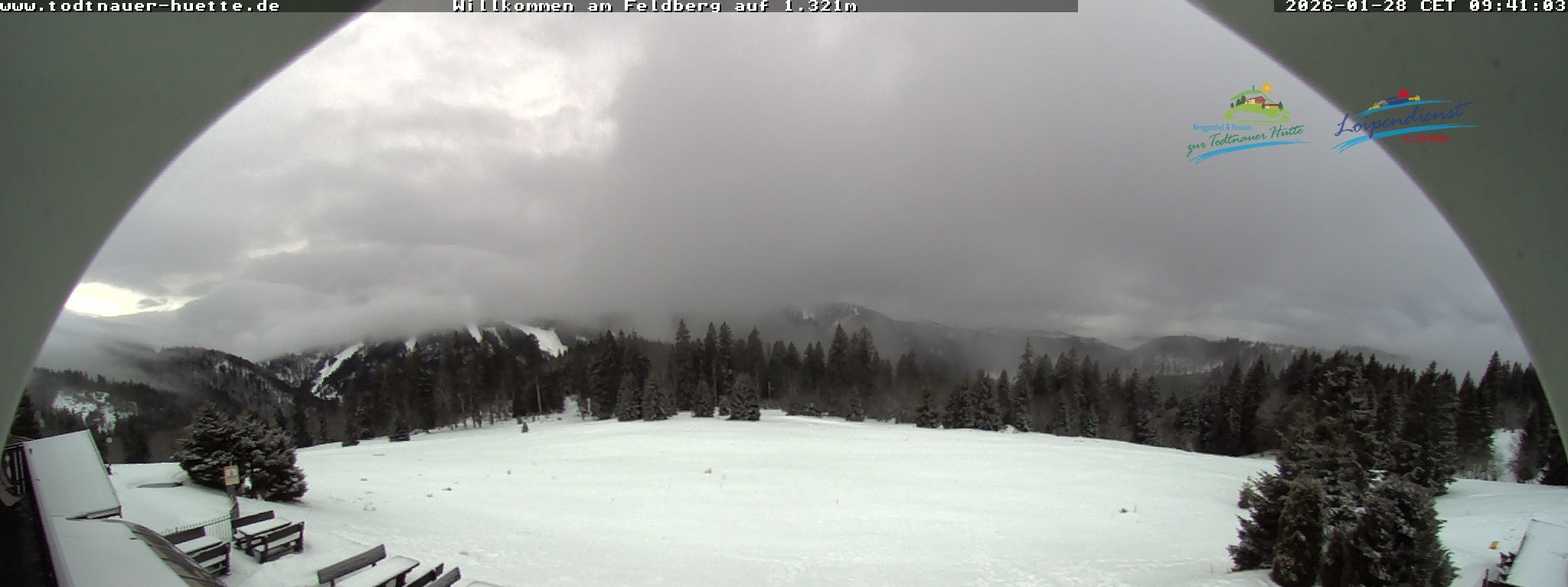 Archiv Foto Webcam Todtnauer Hütte, Schwarzwald