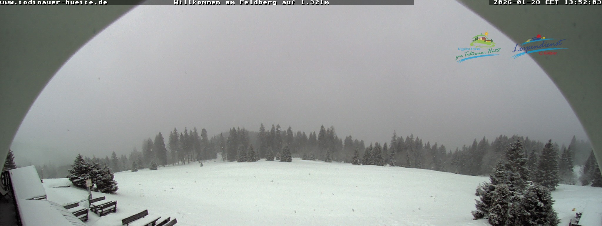 Archiv Foto Webcam Todtnauer Hütte, Schwarzwald