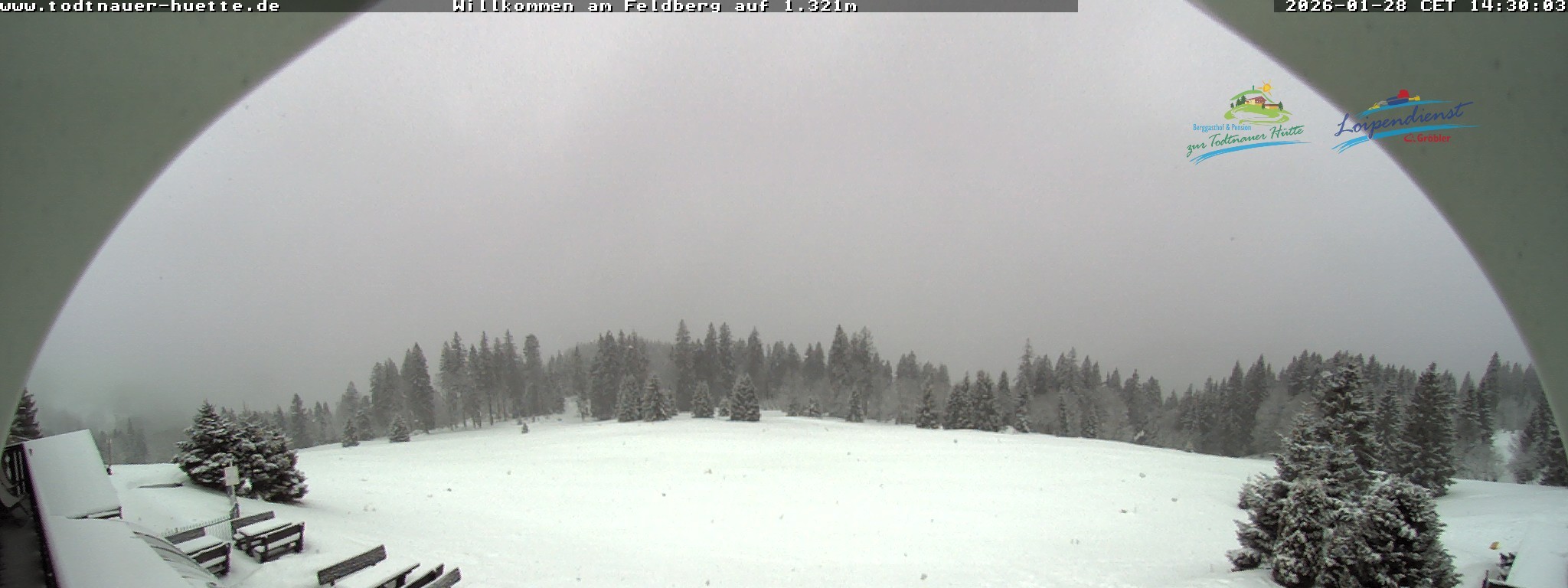 Archiv Foto Webcam Todtnauer Hütte, Schwarzwald