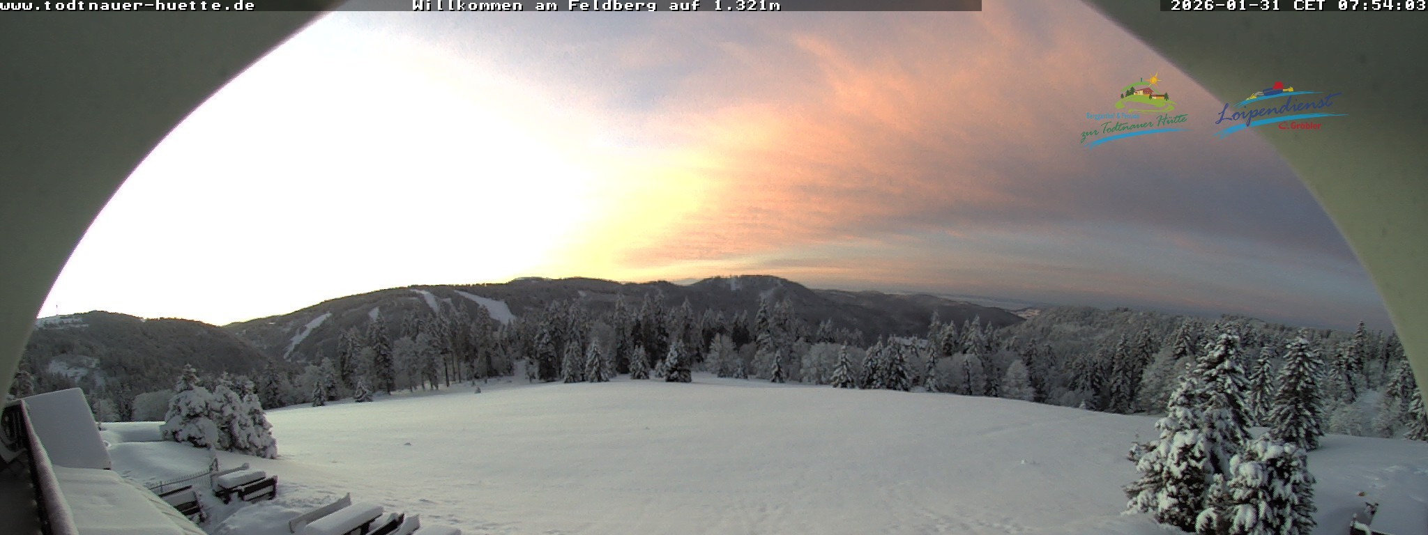 Archiv Foto Webcam Todtnauer Hütte, Schwarzwald