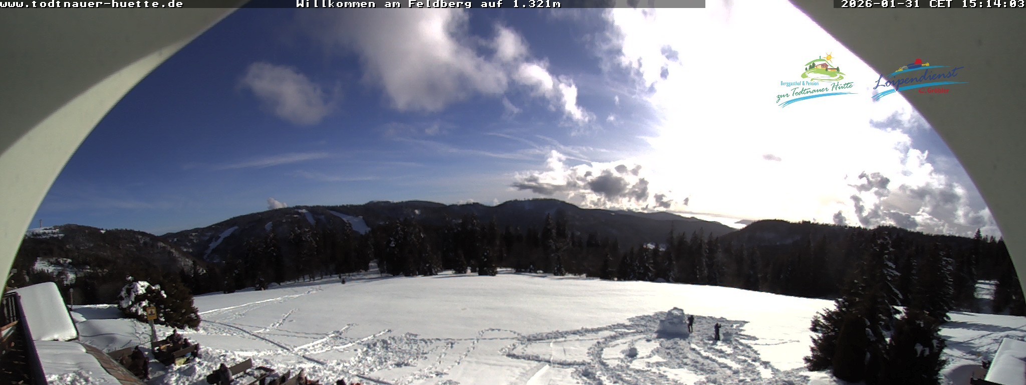 Archiv Foto Webcam Todtnauer Hütte, Schwarzwald