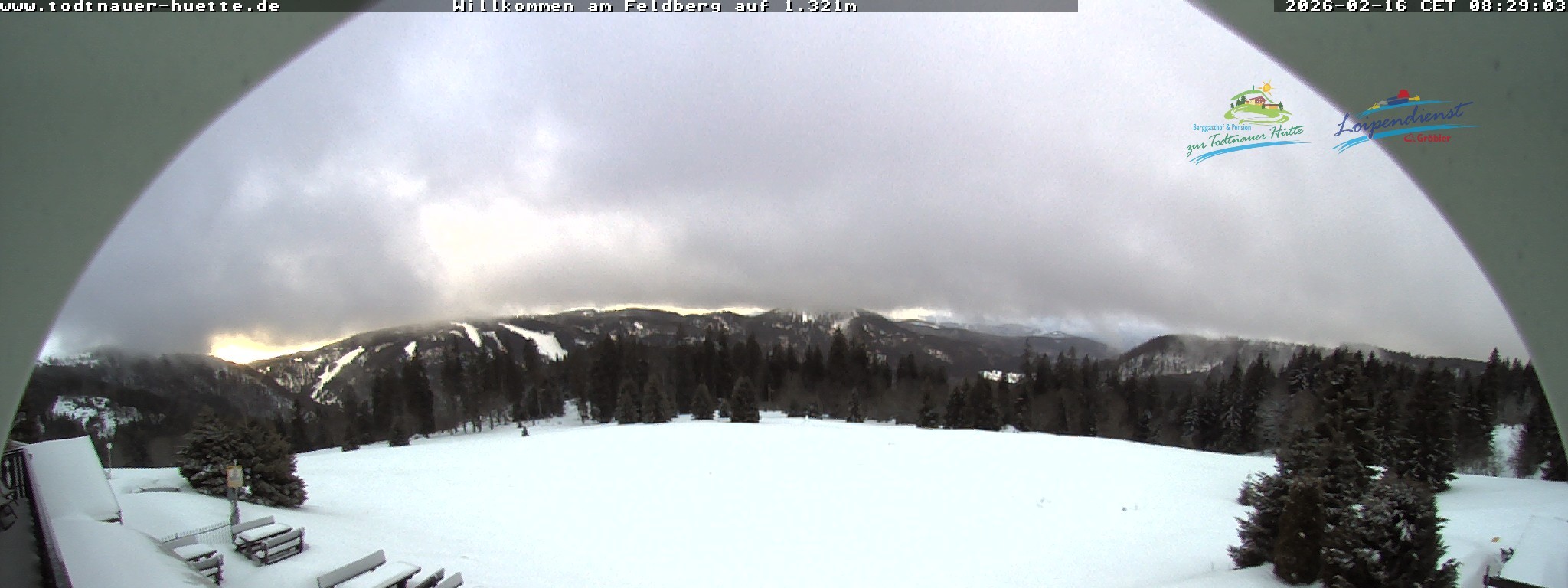 Archiv Foto Webcam Todtnauer Hütte, Schwarzwald