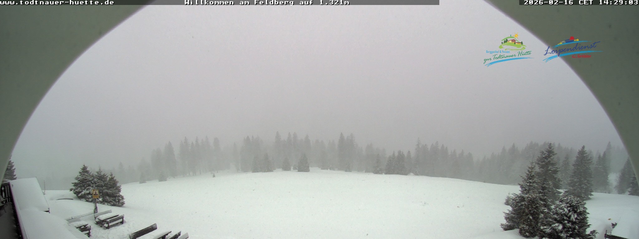 Archiv Foto Webcam Todtnauer Hütte, Schwarzwald