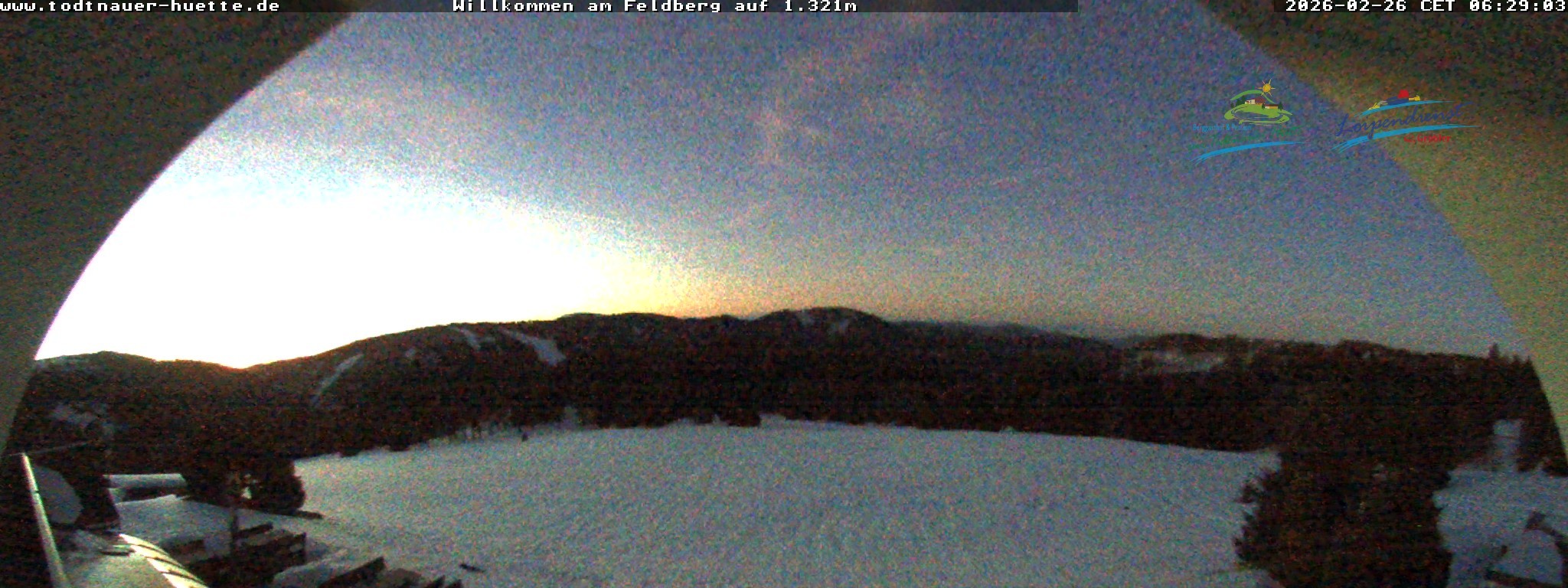 Archived image Webcam Todtnau mountain hut, Black Forest