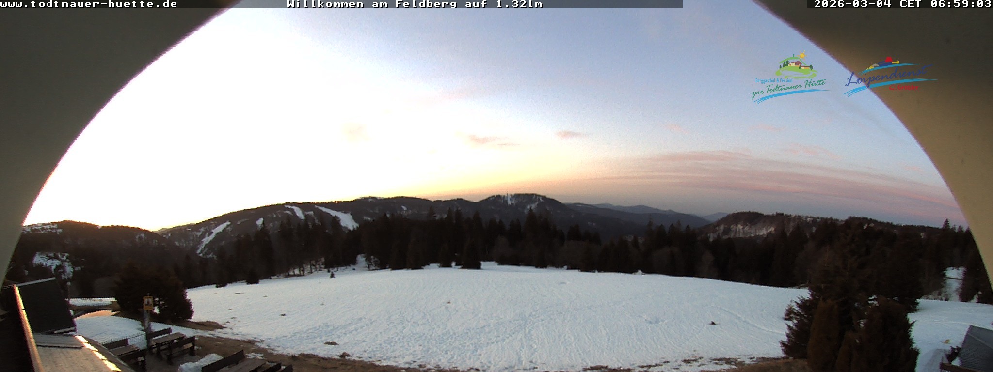 Archiv Foto Webcam Todtnauer Hütte, Schwarzwald