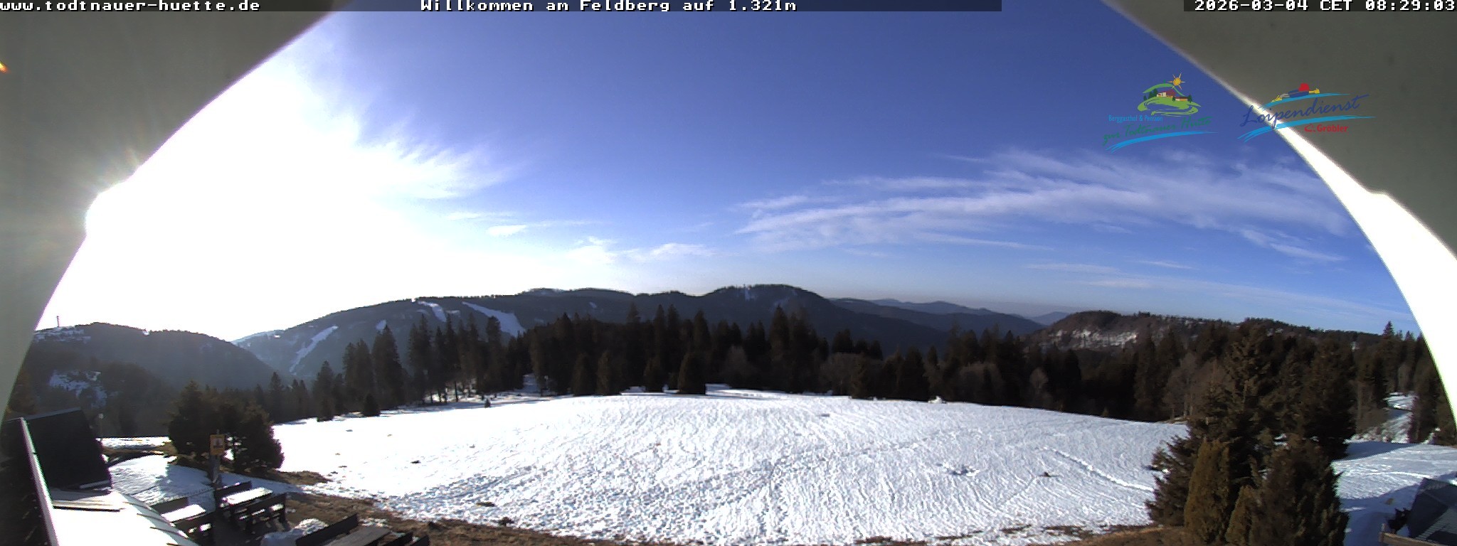 Archiv Foto Webcam Todtnauer Hütte, Schwarzwald