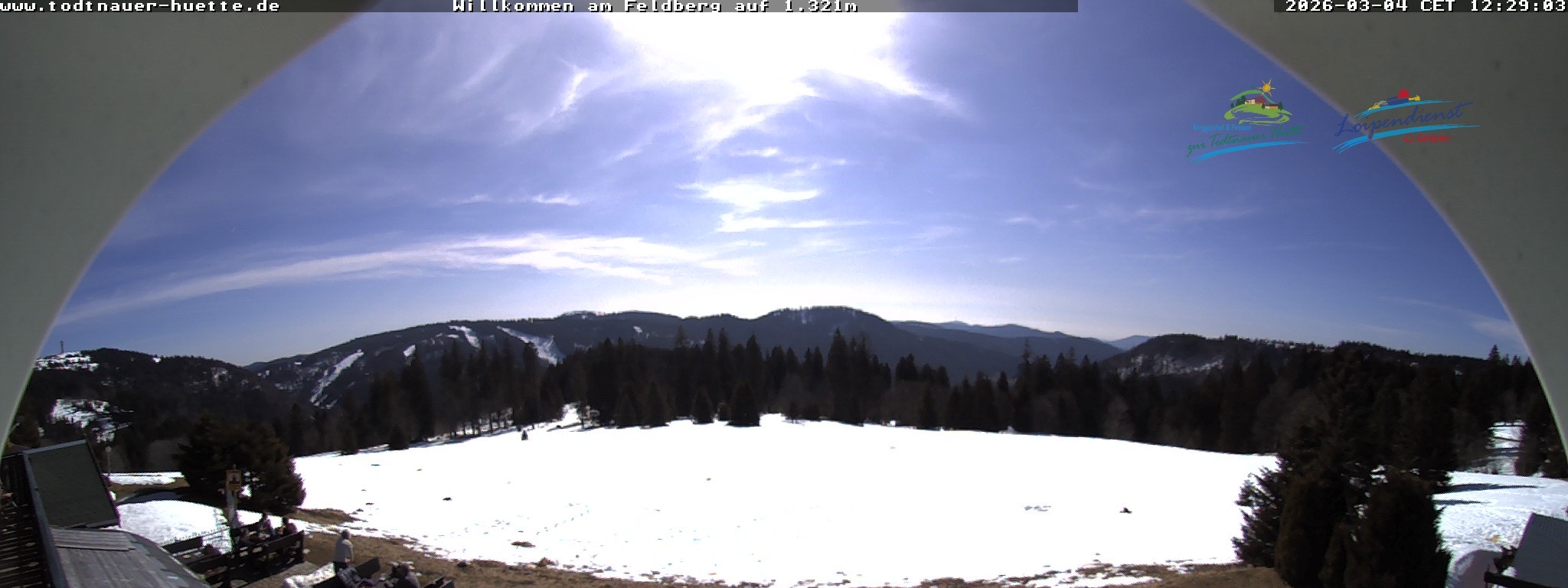 Archiv Foto Webcam Todtnauer Hütte, Schwarzwald