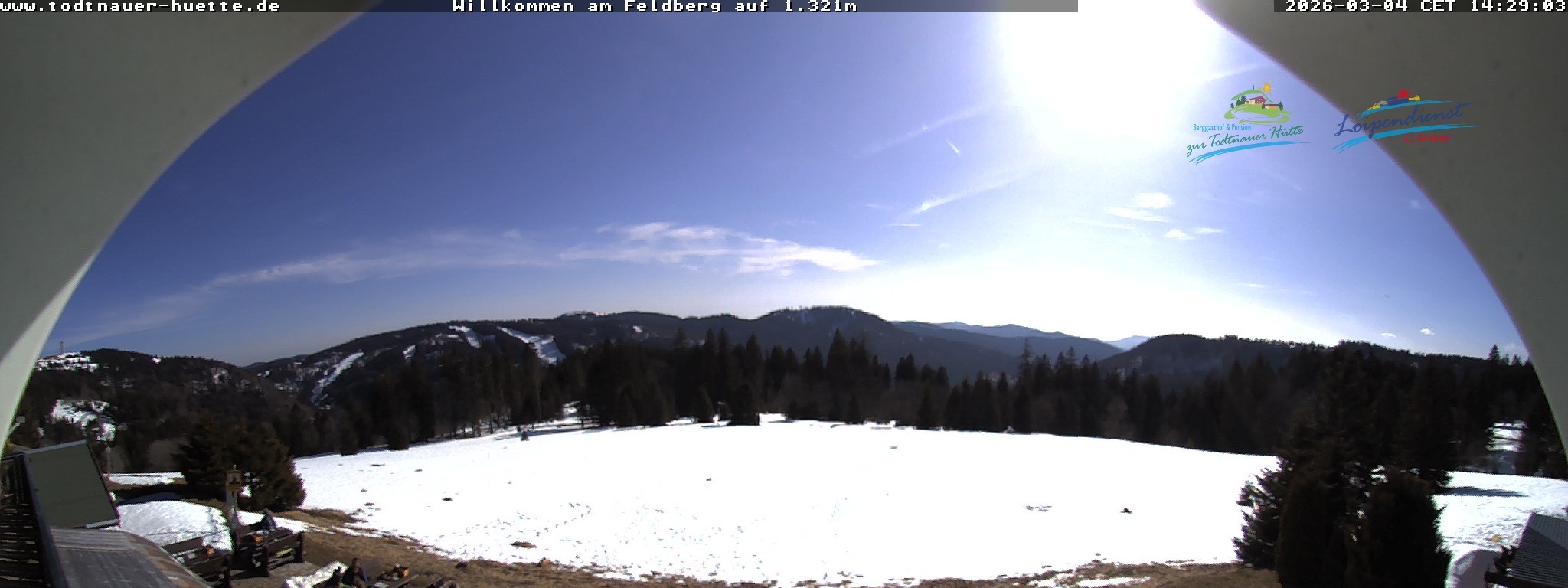 Archiv Foto Webcam Todtnauer Hütte, Schwarzwald
