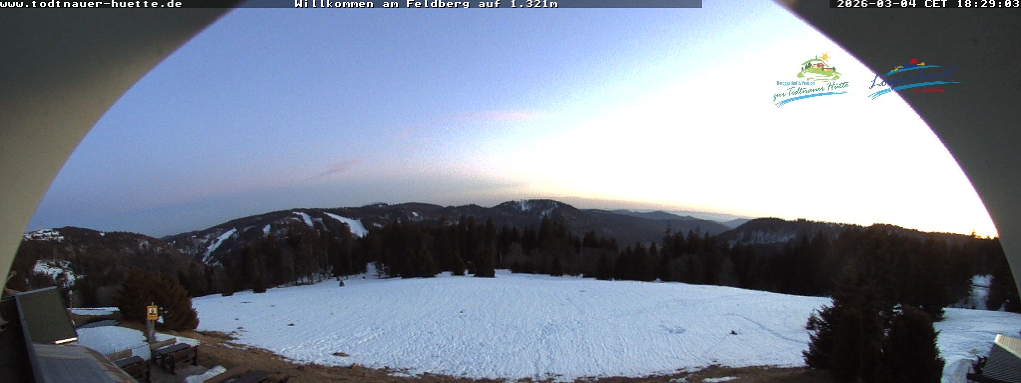 Archiv Foto Webcam Todtnauer Hütte, Schwarzwald