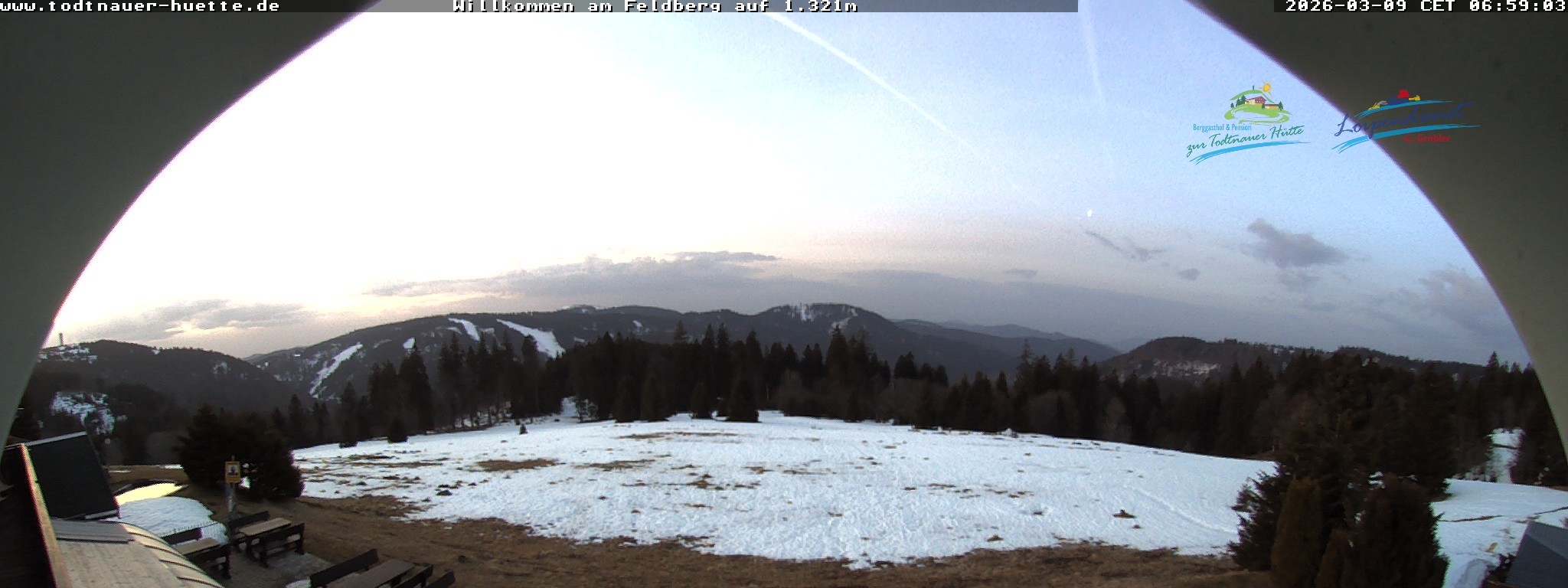 Archiv Foto Webcam Todtnauer Hütte, Schwarzwald