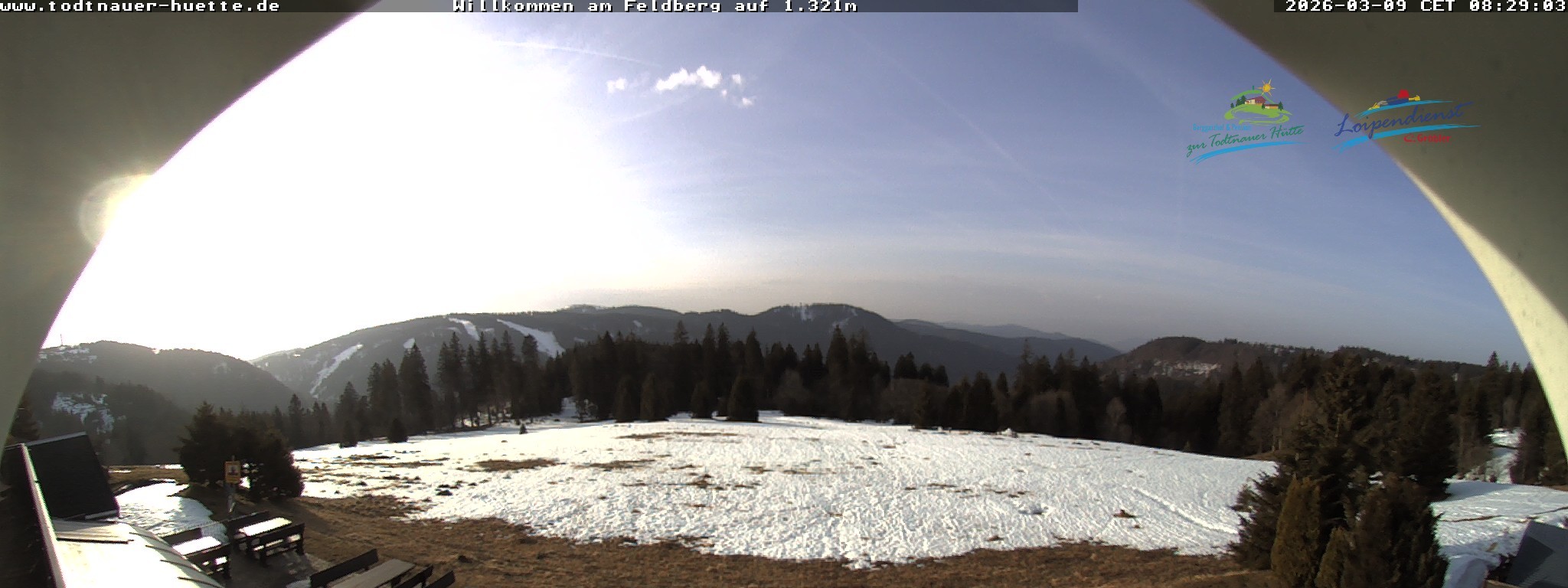 Archiv Foto Webcam Todtnauer Hütte, Schwarzwald