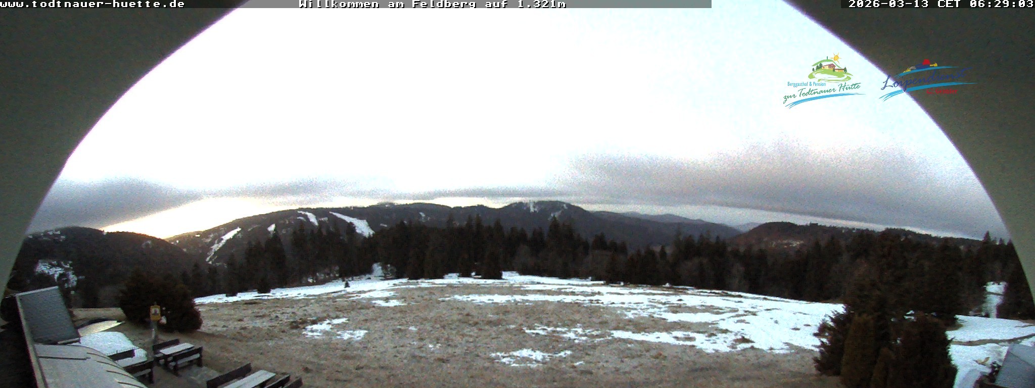 Archiv Foto Webcam Todtnauer Hütte, Schwarzwald