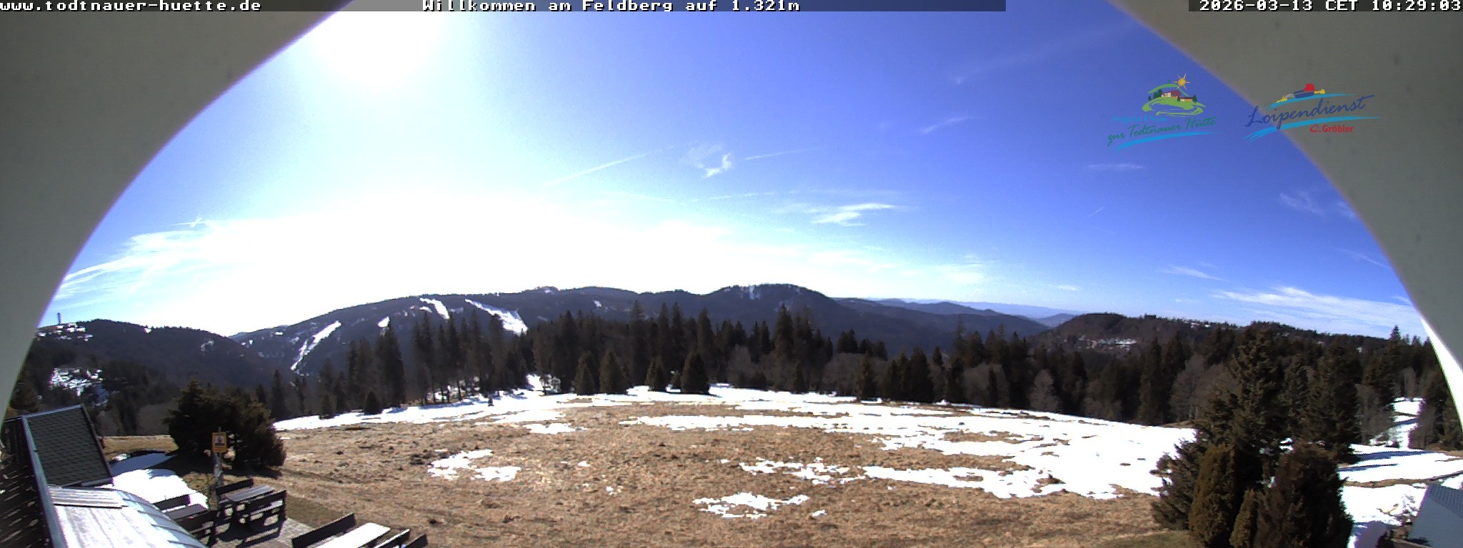 Archiv Foto Webcam Todtnauer Hütte, Schwarzwald