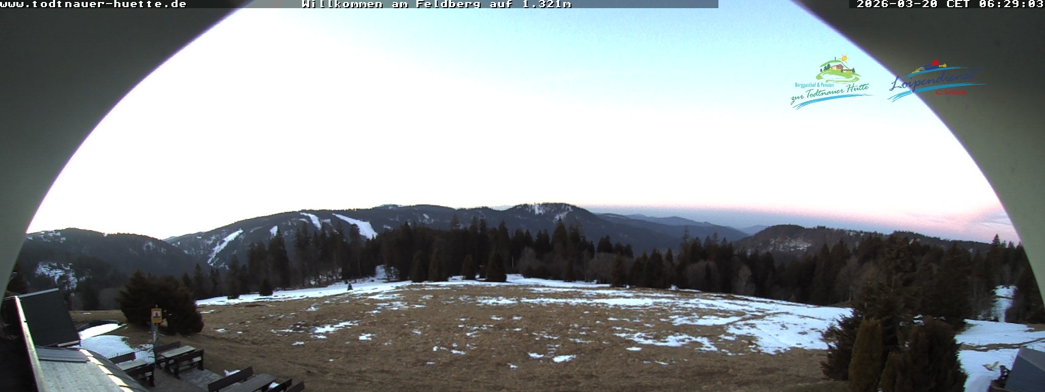 Archiv Foto Webcam Todtnauer Hütte, Schwarzwald