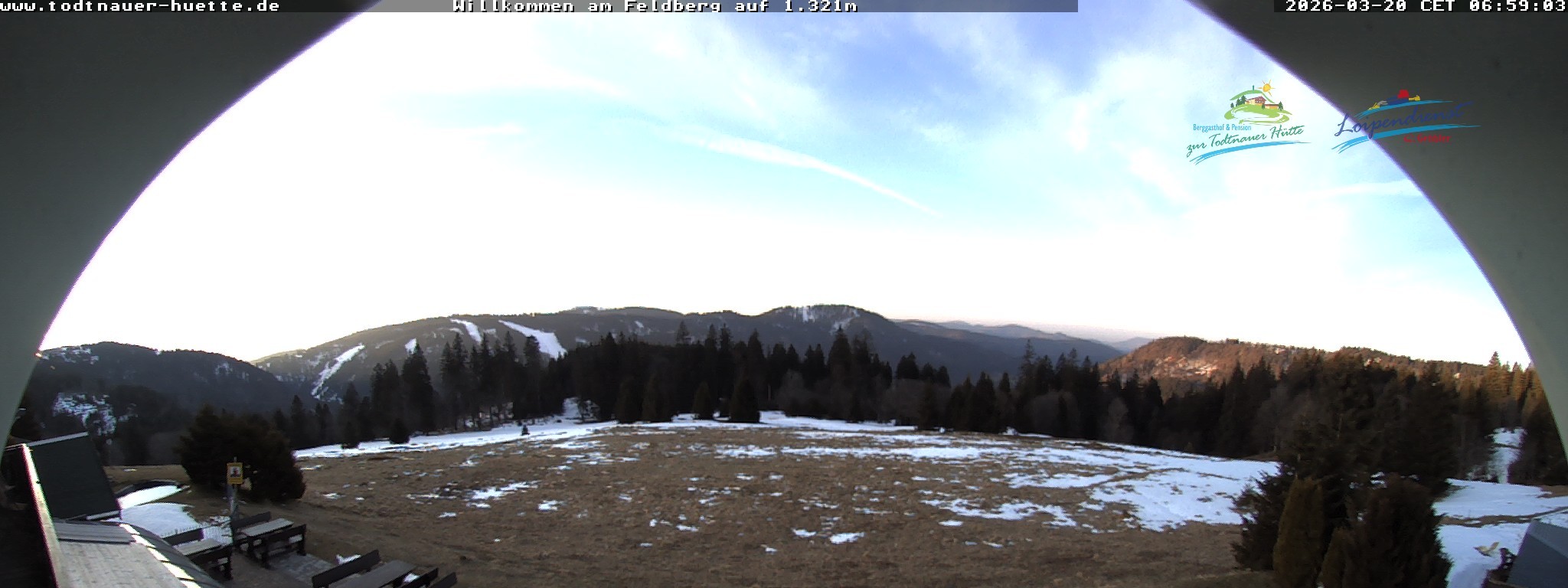 Archiv Foto Webcam Todtnauer Hütte, Schwarzwald