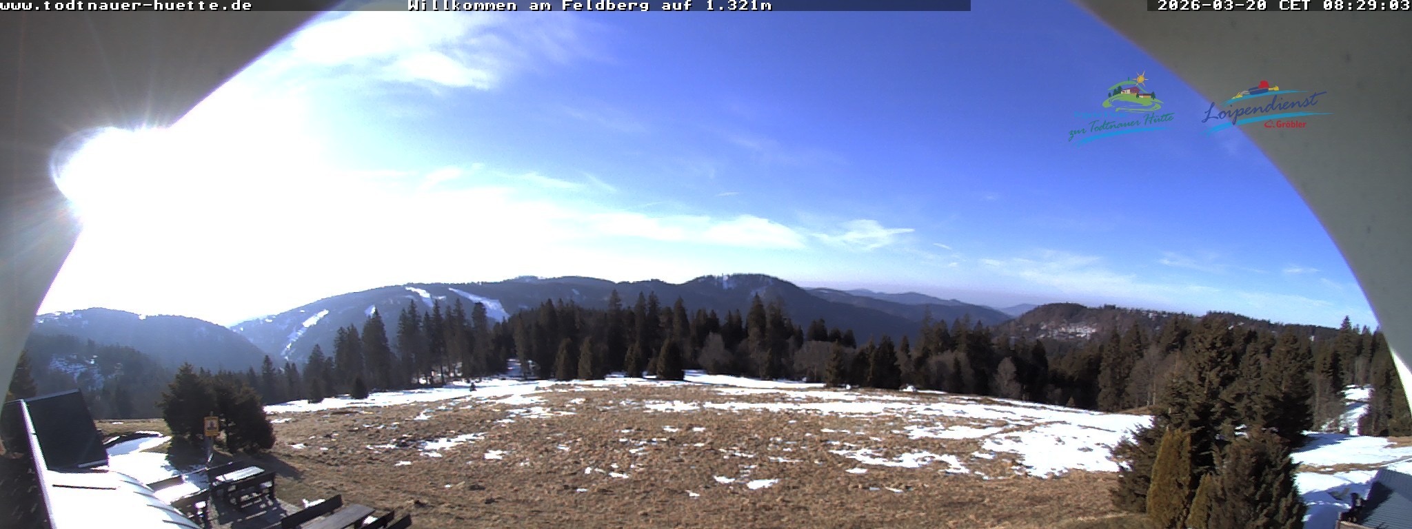 Archiv Foto Webcam Todtnauer Hütte, Schwarzwald