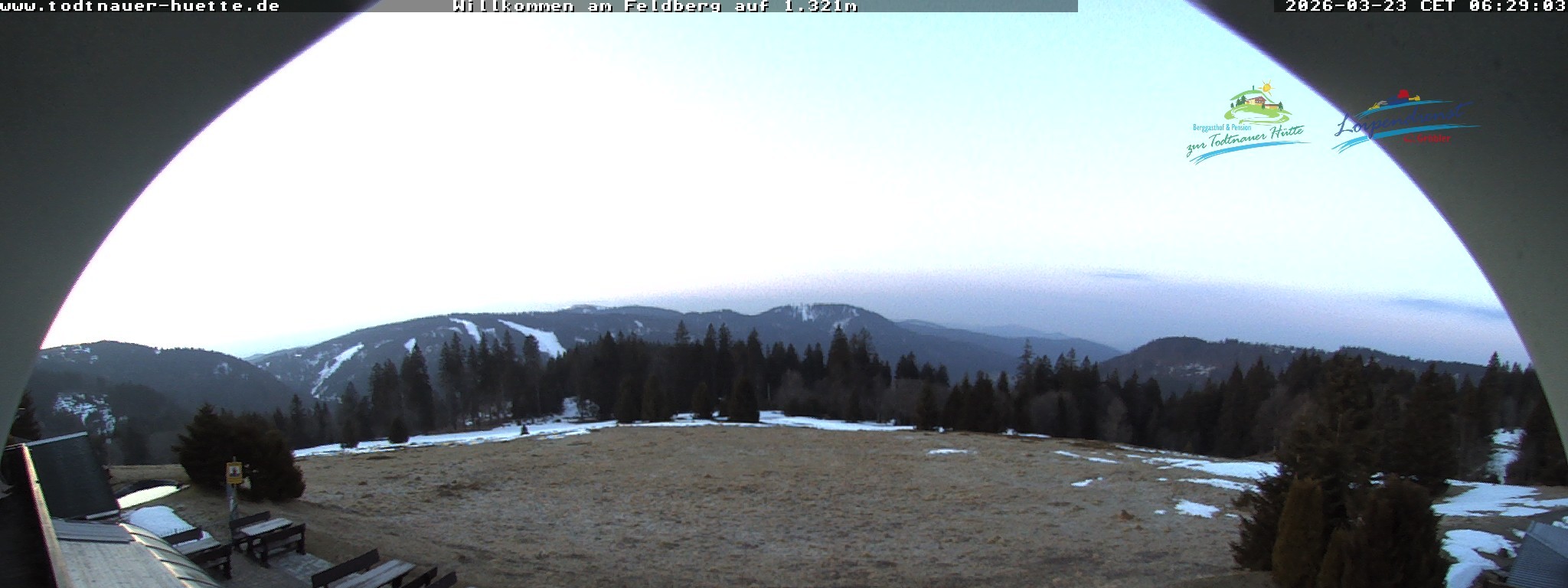 Archiv Foto Webcam Todtnauer Hütte, Schwarzwald