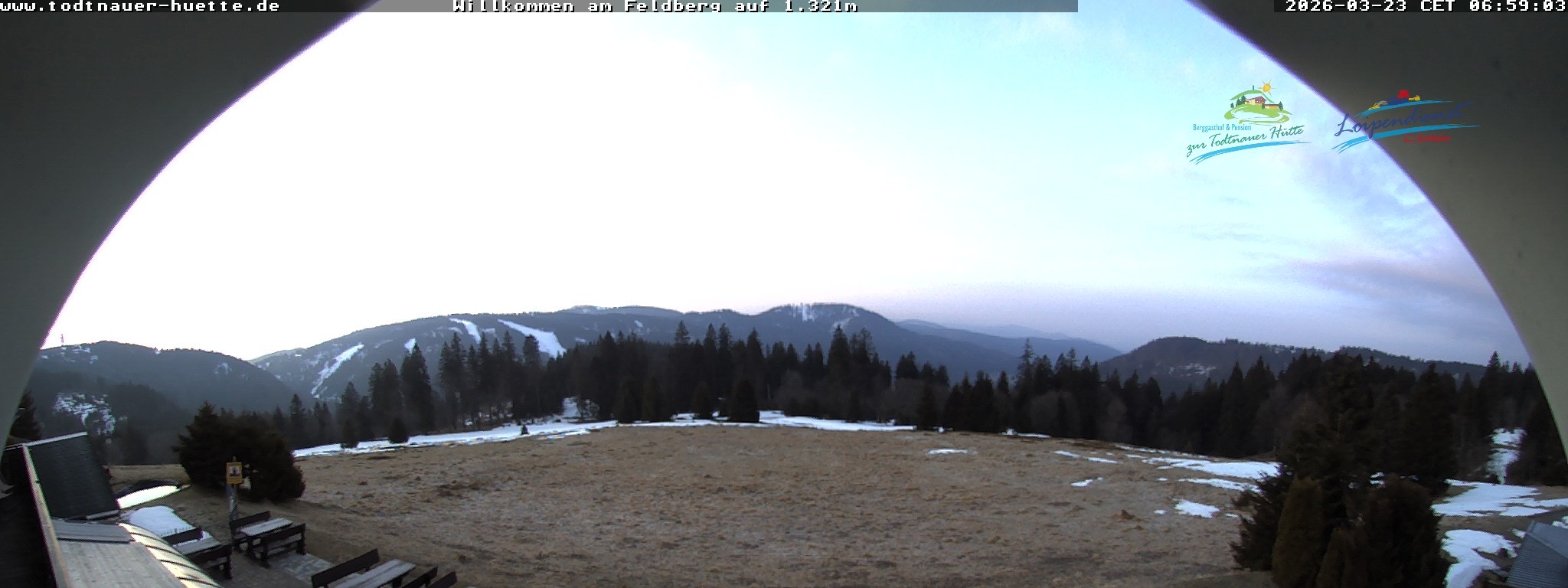 Archiv Foto Webcam Todtnauer Hütte, Schwarzwald