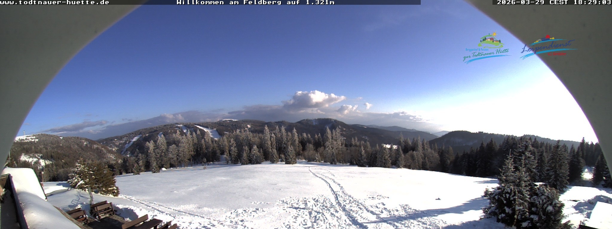Archiv Foto Webcam Todtnauer Hütte, Schwarzwald