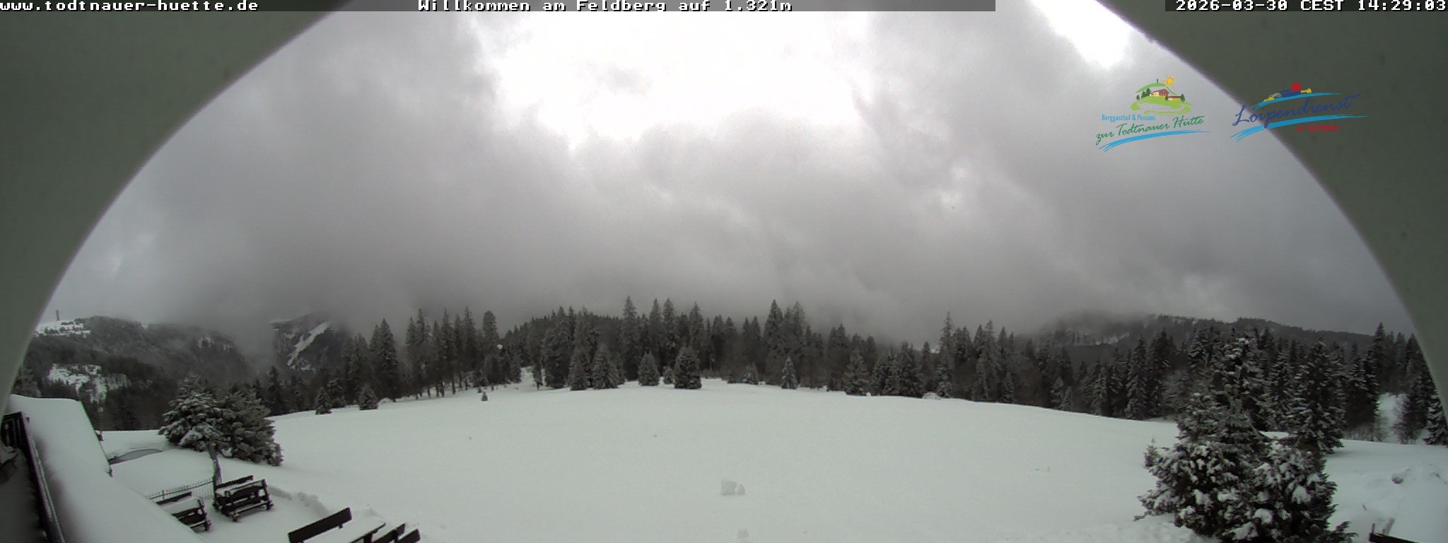 Archiv Foto Webcam Todtnauer Hütte, Schwarzwald