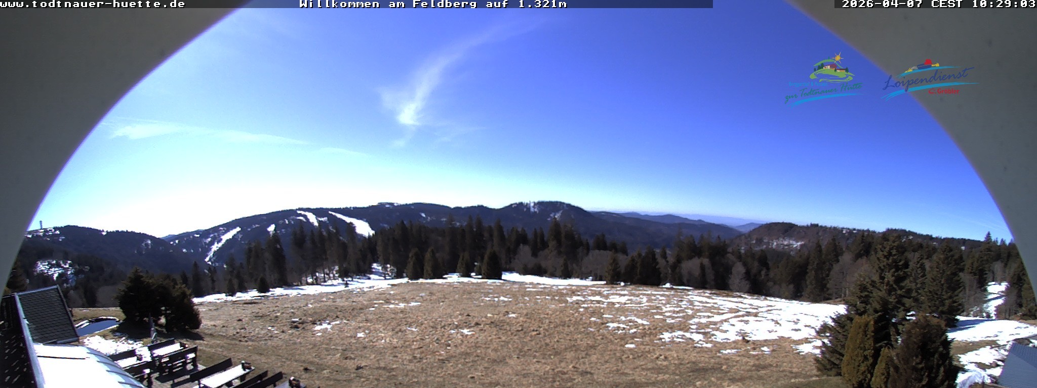 Archiv Foto Webcam Todtnauer Hütte, Schwarzwald