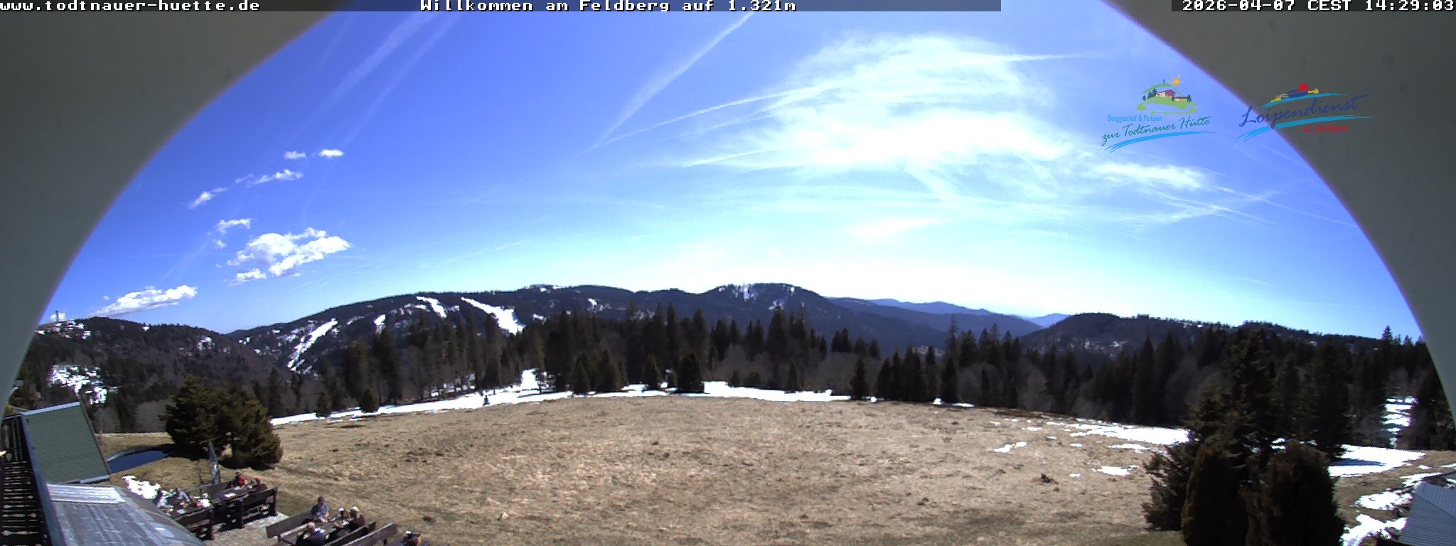 Archiv Foto Webcam Todtnauer Hütte, Schwarzwald