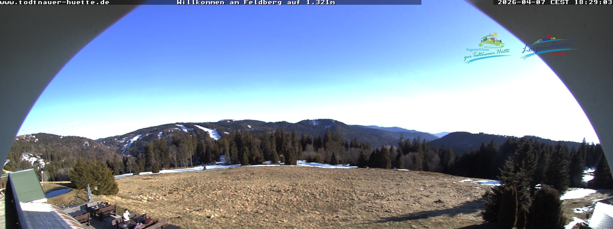 Archiv Foto Webcam Todtnauer Hütte, Schwarzwald