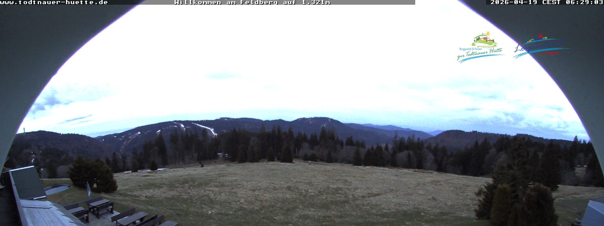 Archiv Foto Webcam Todtnauer Hütte, Schwarzwald