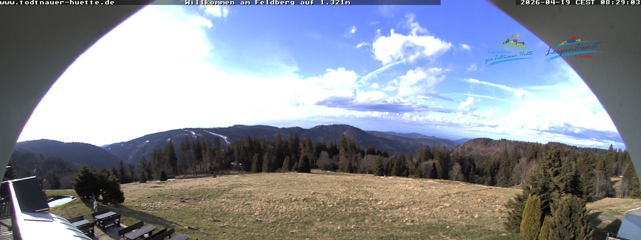 Archiv Foto Webcam Todtnauer Hütte, Schwarzwald