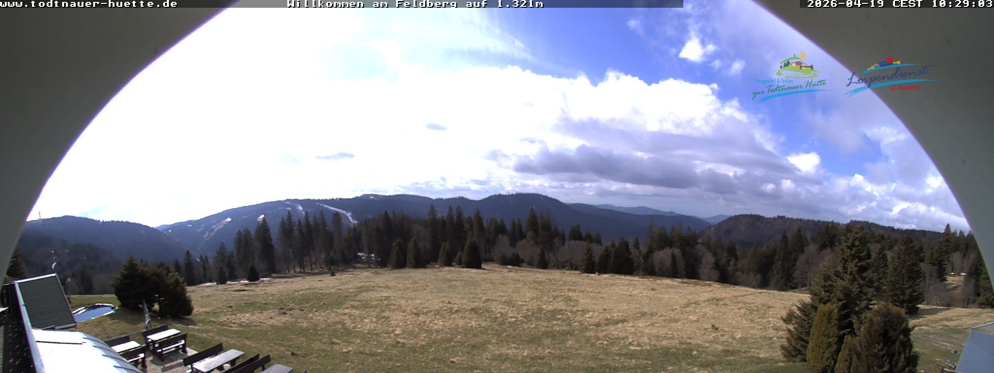 Archiv Foto Webcam Todtnauer Hütte, Schwarzwald
