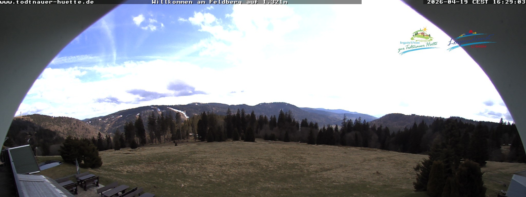 Archiv Foto Webcam Todtnauer Hütte, Schwarzwald