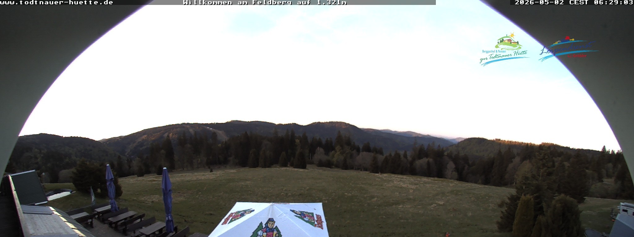 Archiv Foto Webcam Todtnauer Hütte, Schwarzwald