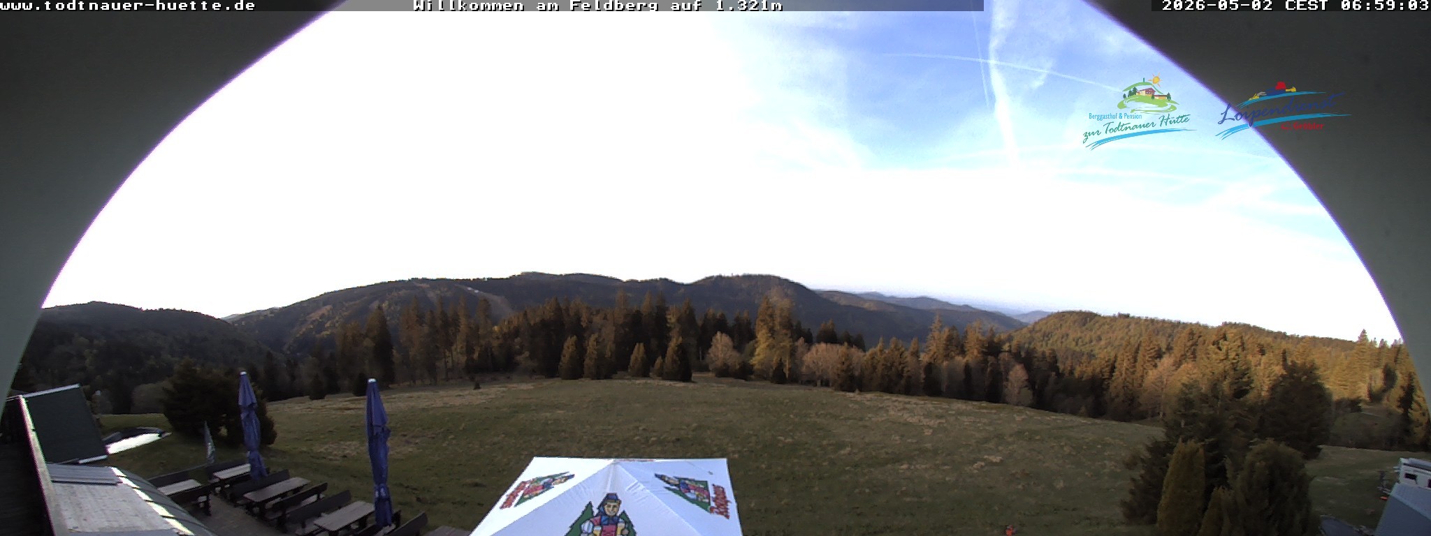 Archiv Foto Webcam Todtnauer Hütte, Schwarzwald