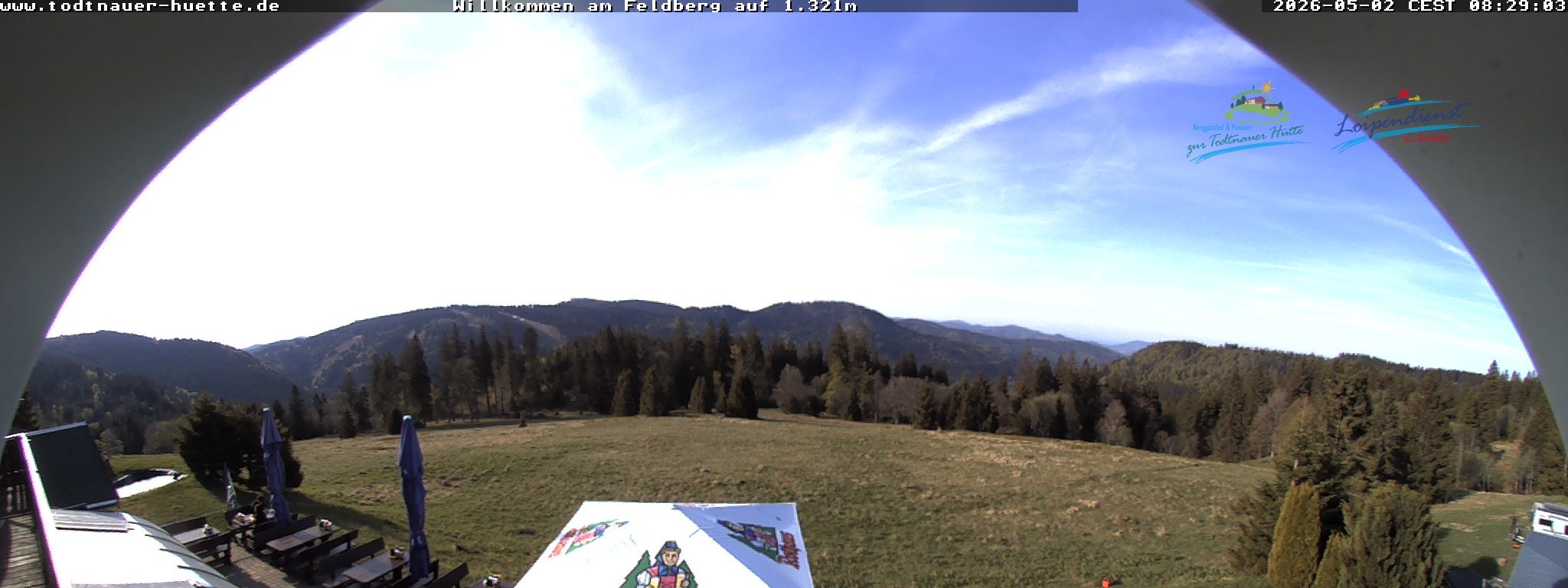 Archiv Foto Webcam Todtnauer Hütte, Schwarzwald