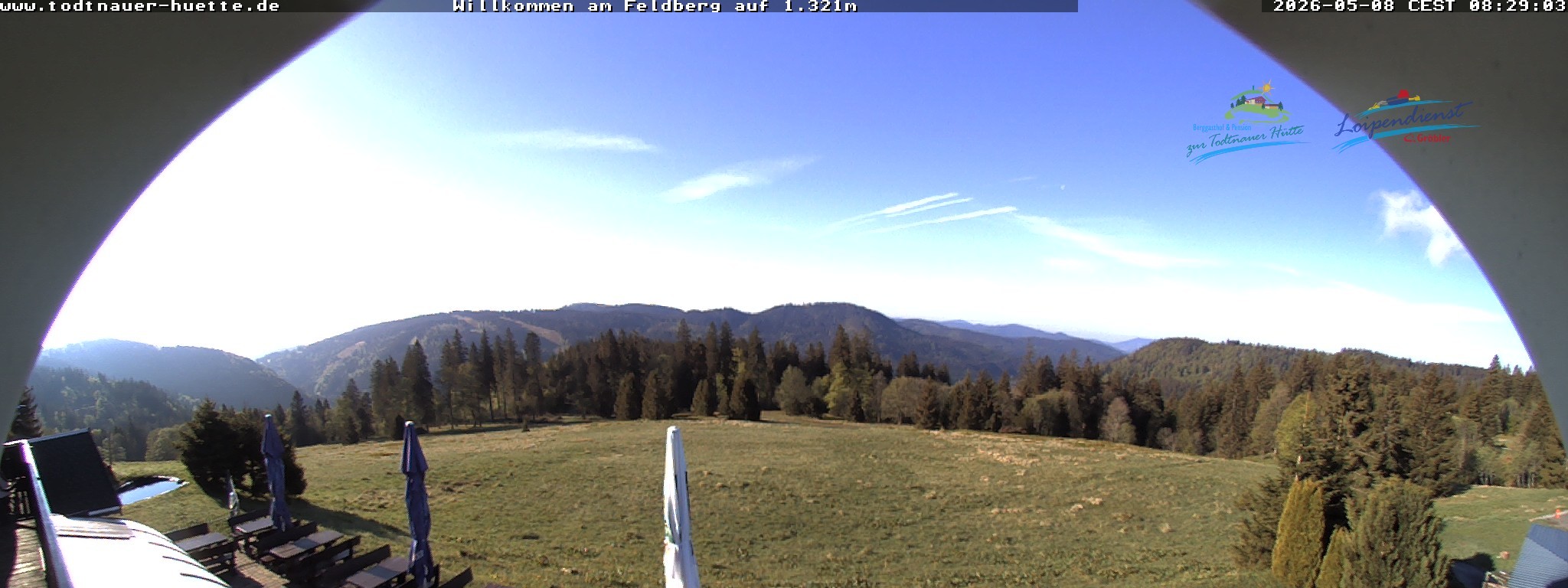 Archiv Foto Webcam Todtnauer Hütte, Schwarzwald
