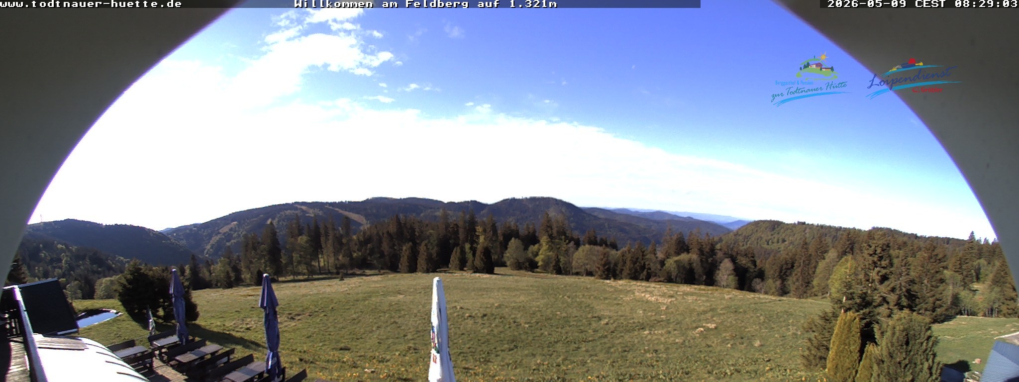 Archiv Foto Webcam Todtnauer Hütte, Schwarzwald