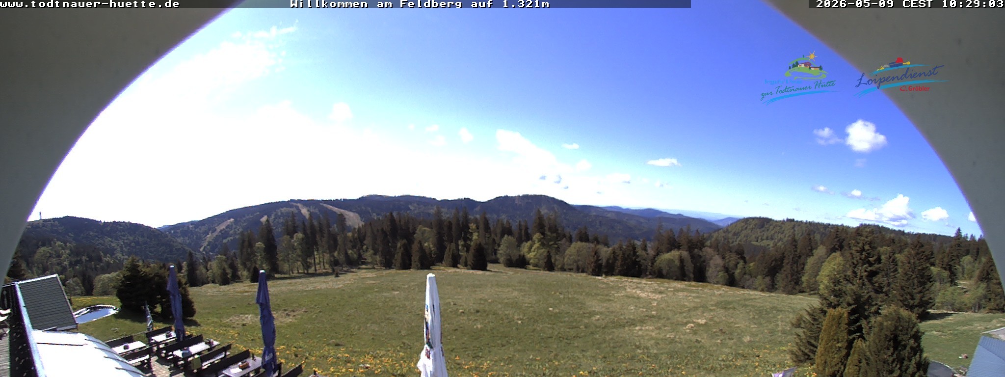 Archiv Foto Webcam Todtnauer Hütte, Schwarzwald