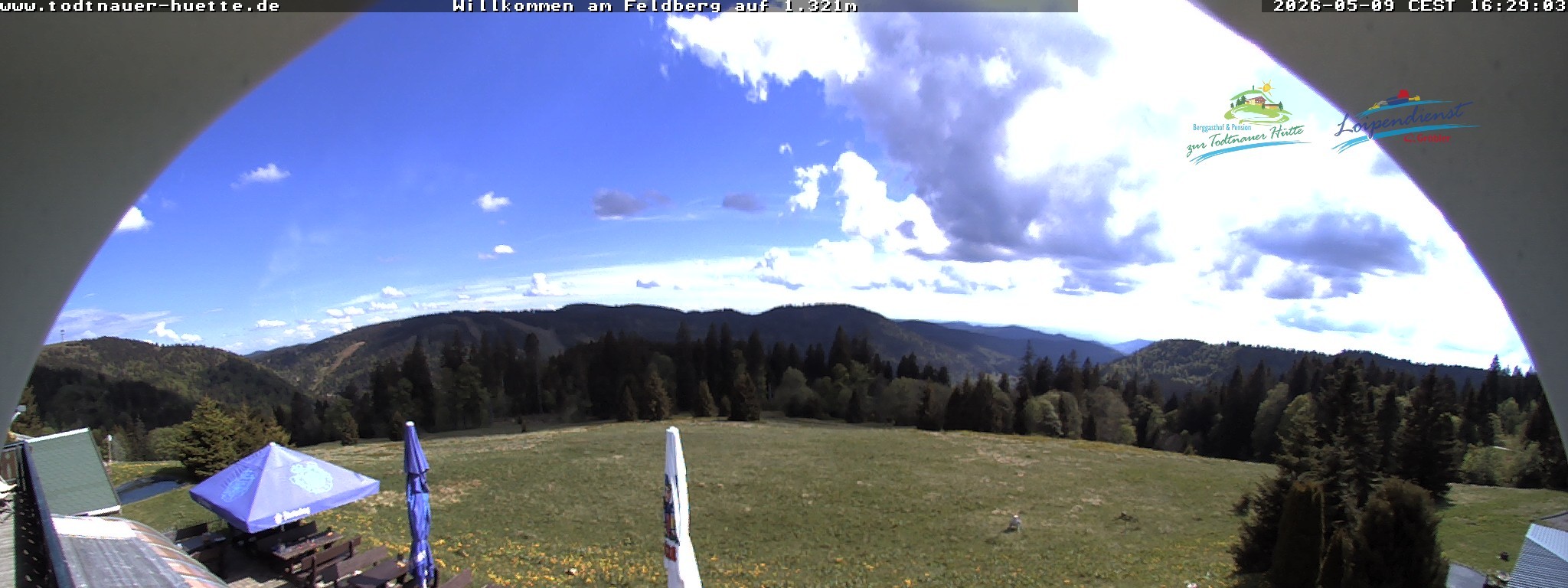 Archiv Foto Webcam Todtnauer Hütte, Schwarzwald