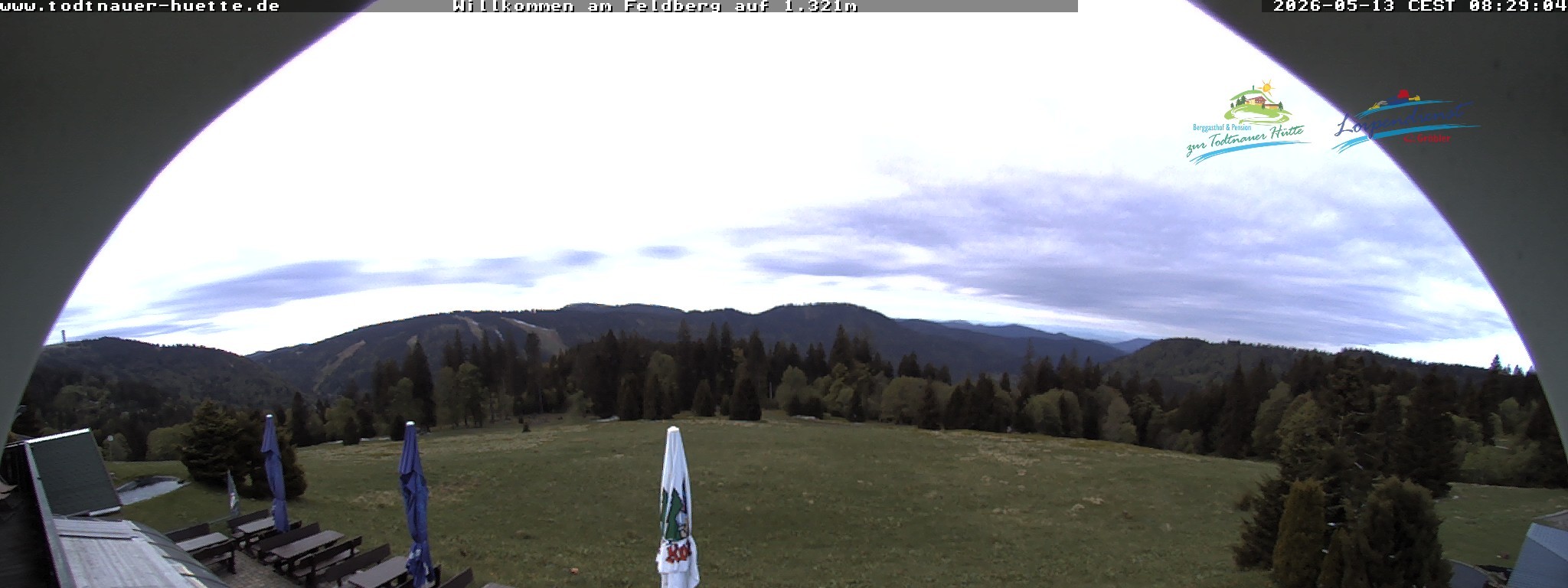 Archived image Webcam Todtnau mountain hut, Black Forest