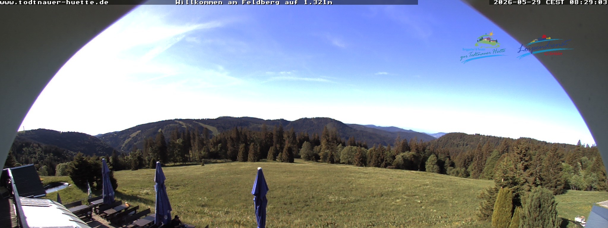 Archiv Foto Webcam Todtnauer Hütte, Schwarzwald