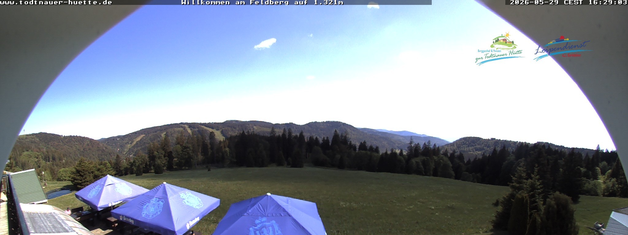 Archiv Foto Webcam Todtnauer Hütte, Schwarzwald