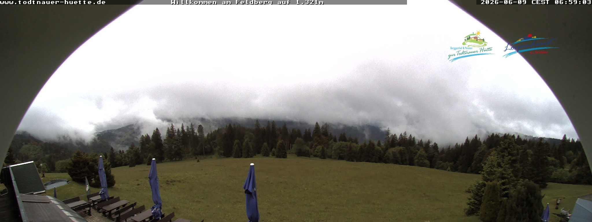 Archiv Foto Webcam Todtnauer Hütte, Schwarzwald