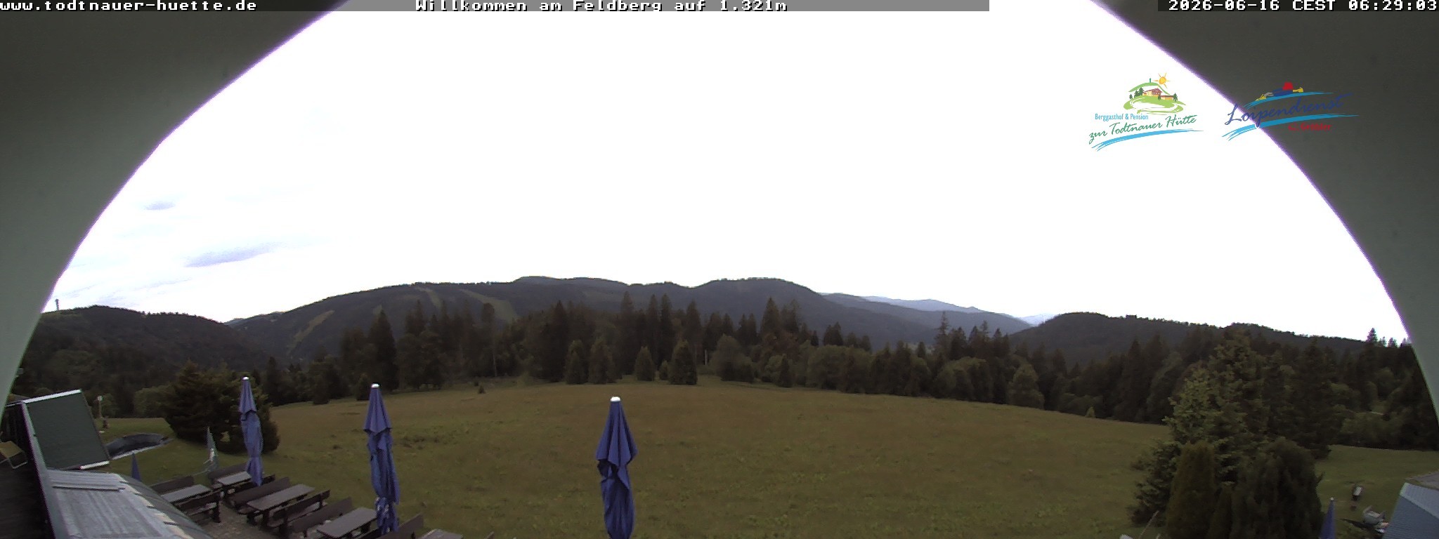 Archiv Foto Webcam Todtnauer Hütte, Schwarzwald