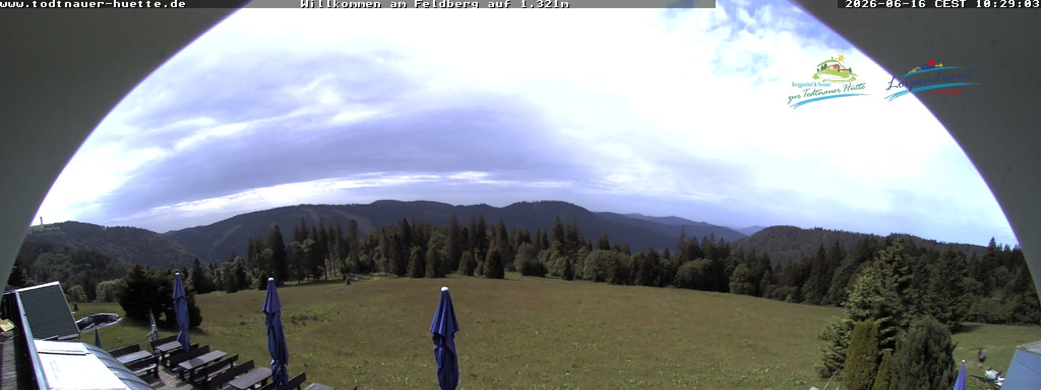 Archiv Foto Webcam Todtnauer Hütte, Schwarzwald