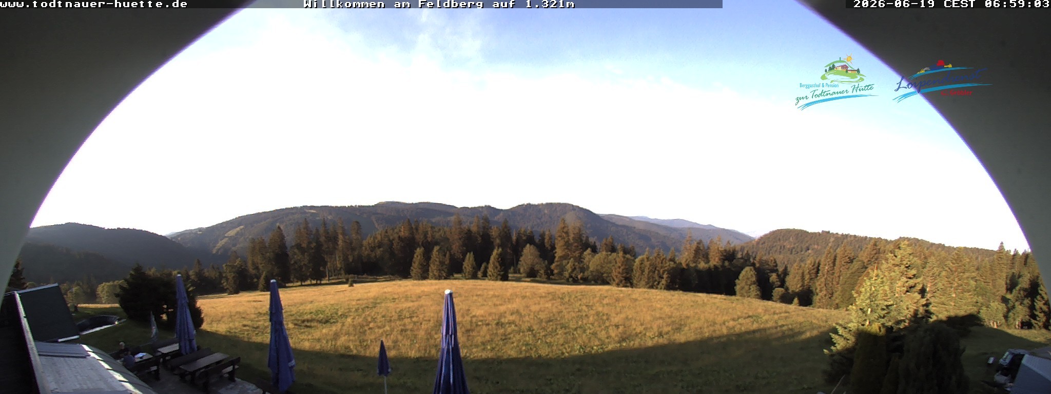 Archiv Foto Webcam Todtnauer Hütte, Schwarzwald