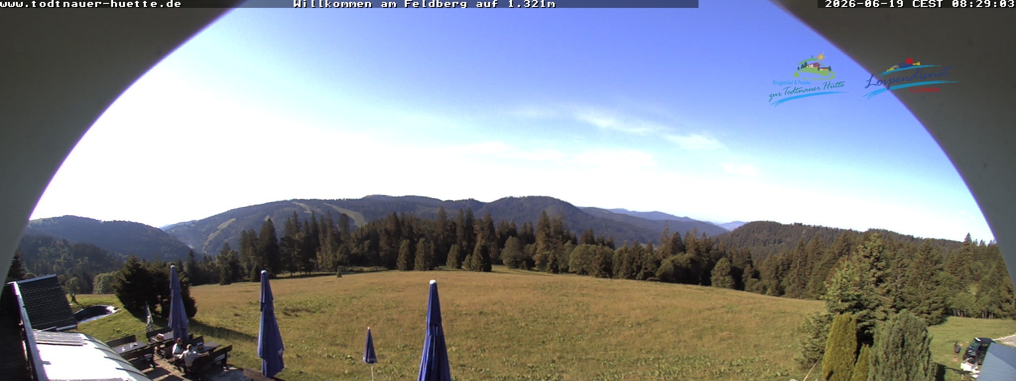 Archiv Foto Webcam Todtnauer Hütte, Schwarzwald