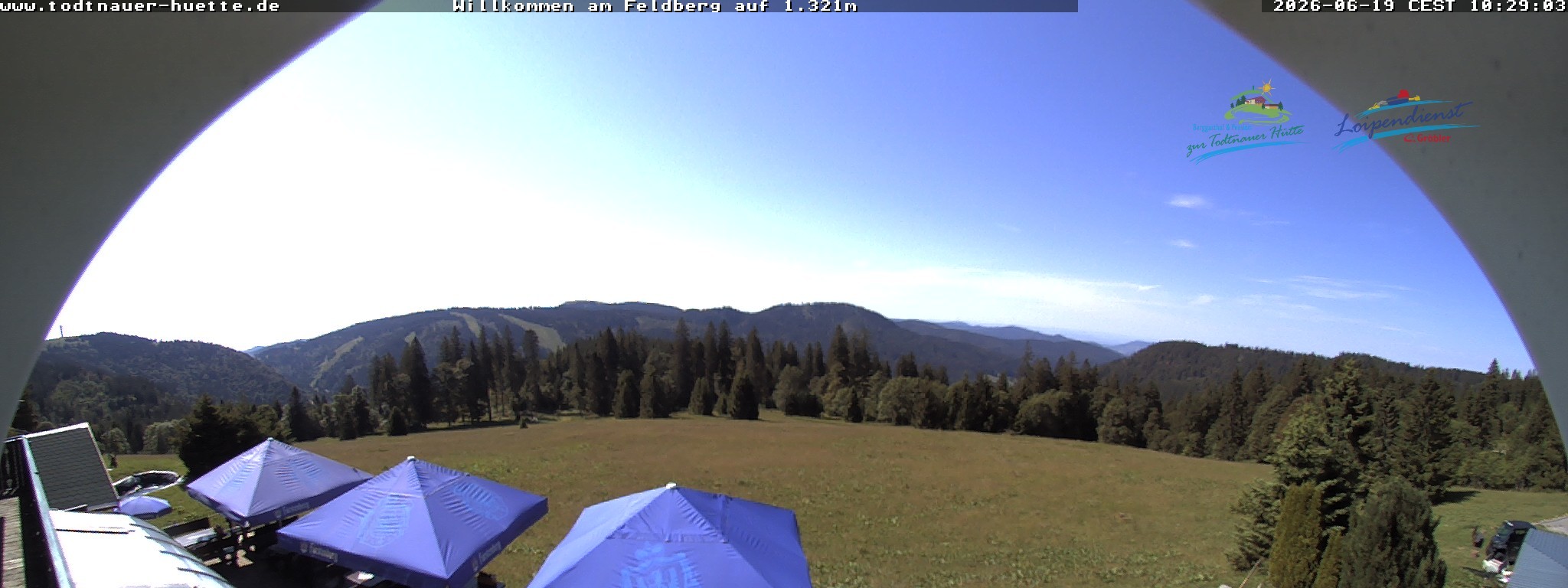 Archiv Foto Webcam Todtnauer Hütte, Schwarzwald