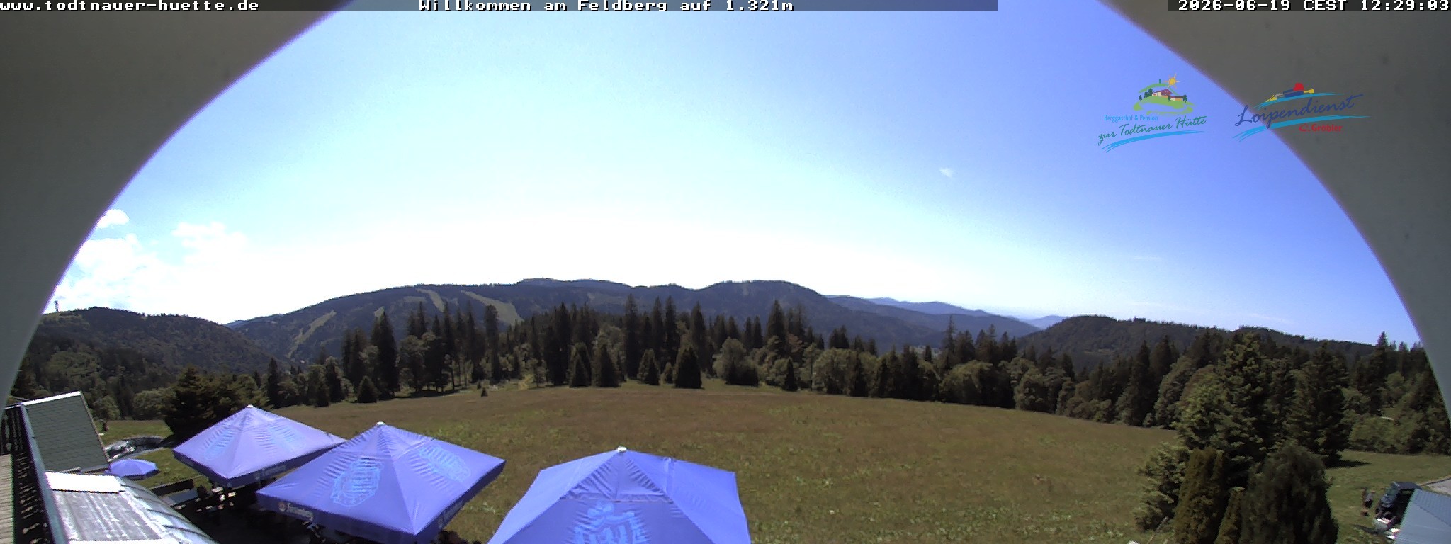 Archiv Foto Webcam Todtnauer Hütte, Schwarzwald