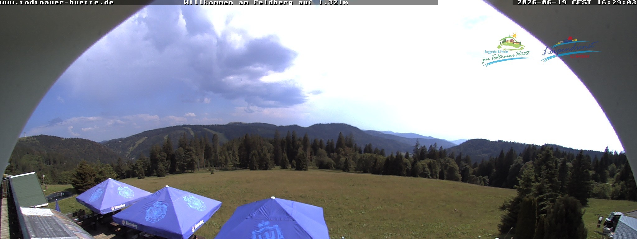 Archiv Foto Webcam Todtnauer Hütte, Schwarzwald