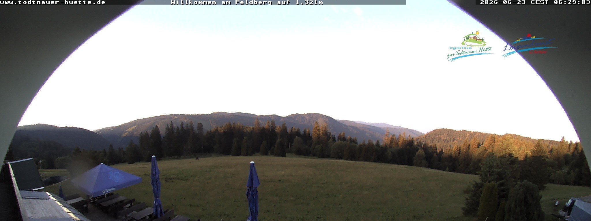 Archiv Foto Webcam Todtnauer Hütte, Schwarzwald
